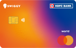 Swiggy HDFC Bank Credit Card Offers & Value Chart